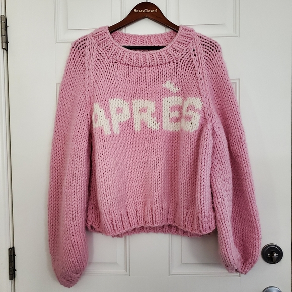 GOGO | Sweaters | Gogo Chunky Knit Aprs 